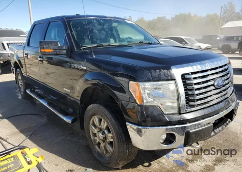 2012 Ford F150 Supercrew из США, поврежденный, VIN 1FTFW1ET3CFC74957